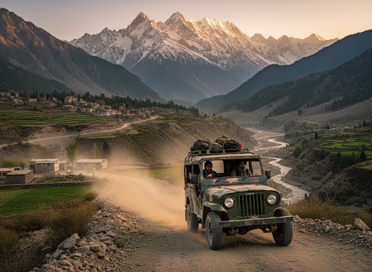 Skardu to Deosai Moto Trek